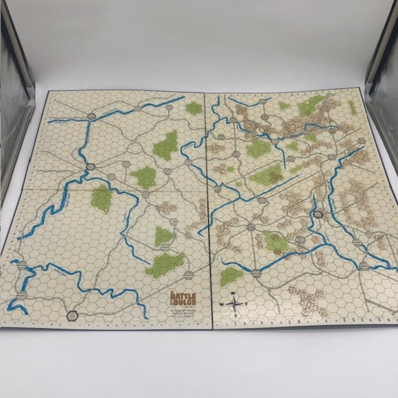 Vintage 1965 Avalon Hill The Battle of the Bulge World War II Battle Game - Picture 2 of 11